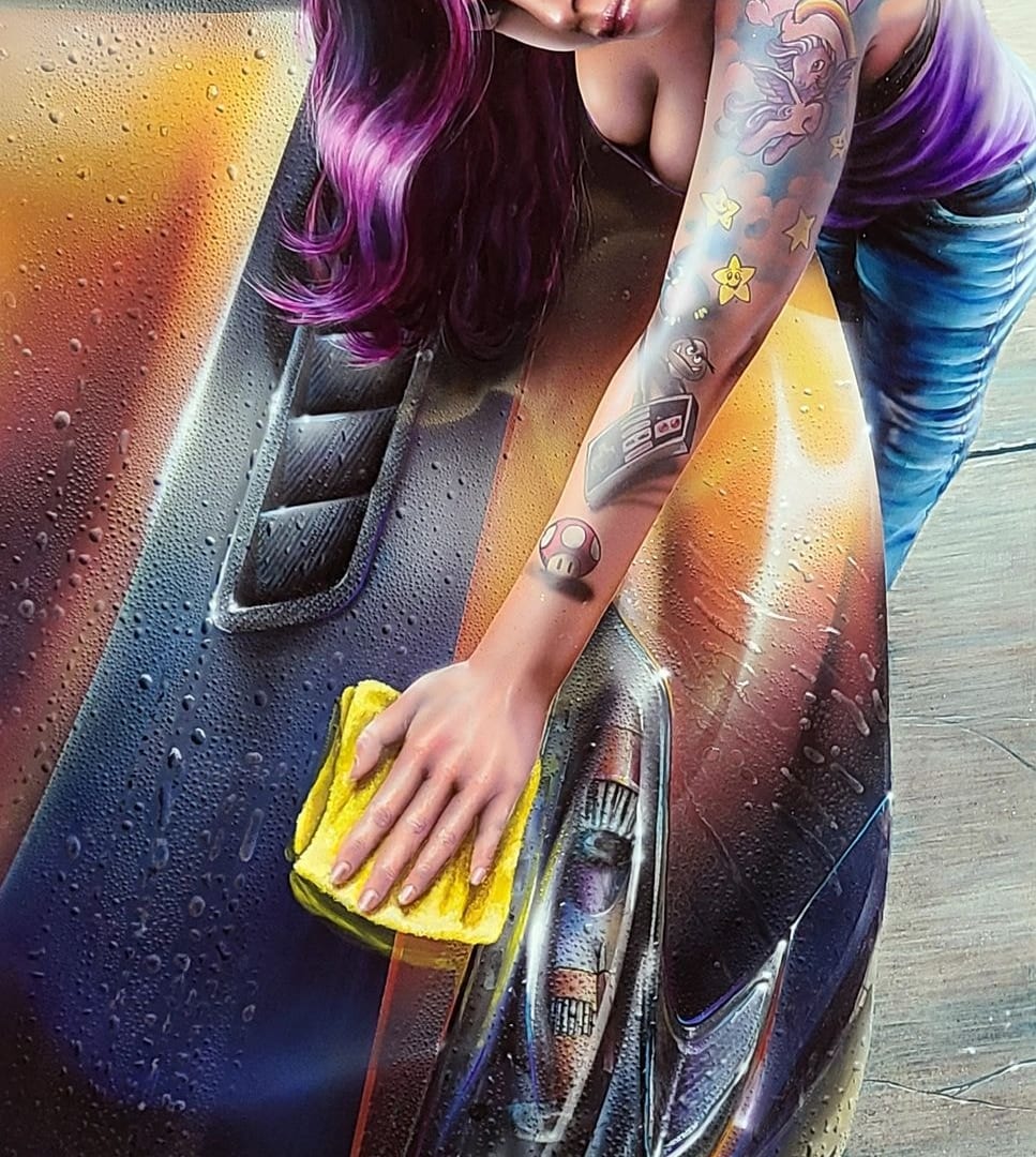 Automotive art piece 3